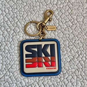 Coach Retail Ski Patch Collection Bagcharm